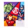 Notebook in a cage 24 sheets, 4 types of mix, cover covering cardboard, Avengers