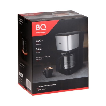 BQ CM2007, drop, 750 W, 1.25 l, black-silverye-8