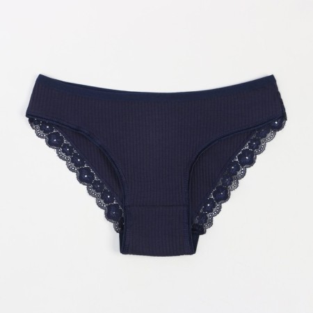 Panties female color dark blue, size 42-44