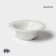 Porcelain salad magistro "suite", 80 ml, d = 10.5 cm, white color
