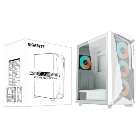 Gigabyte C301g Building Building without BP ATX 2x120mm 5x140mm 2xusb3.0 Audio Bott PSU-7