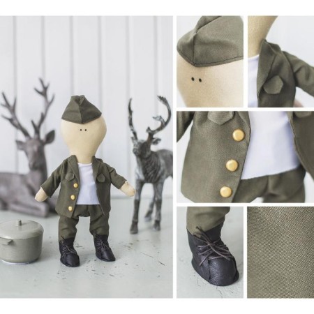 Sewing kit. Interior doll "Peter", 30 cm-5