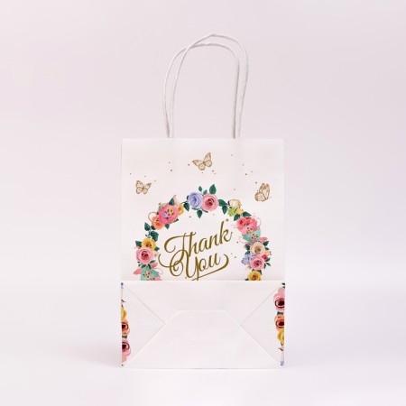 Tissing craft package, White "To YOU" 15 x 8 x 21 cm-1