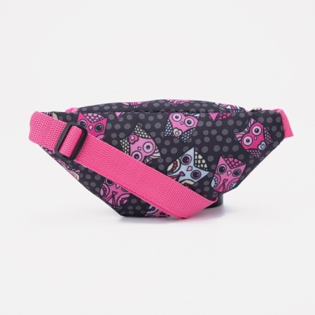 Board belt on a zipper, black/pink color-1