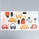 Sticker Plastic Interior color "Cars in a megalopolis" 30x60 cm