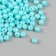 A set of beads "Pearls" d 6 mm, 250 grams, blue turquoise