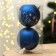 New Year's Christmas balls “Dream!”, For the New Year, plastic, D = 8, 2 pcs., Blue gamma color