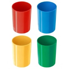 A glass for writing accessories, mix