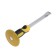 Tisol of the flat tundra, steel 45, chrome -made, 2k handle, 300 x 25 mm