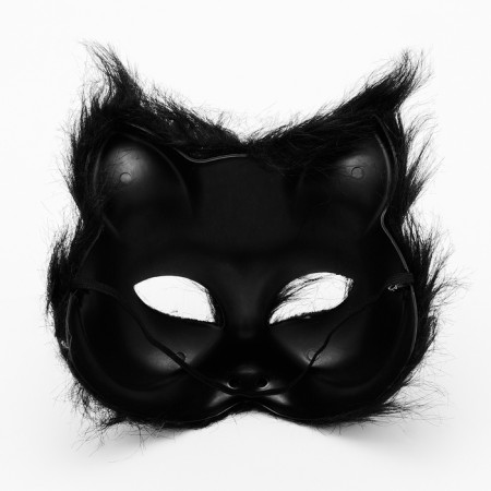 Carnival set "tail" cat, black color-1