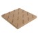 Binding cardboard (shell -shaped) 3.0 mm, 30 x 30 cm, 1900 g/m2, gray