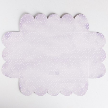 Cookie box, confectionery packaging with PVC lid, just for you, 20 x 30 x 8 cm-5