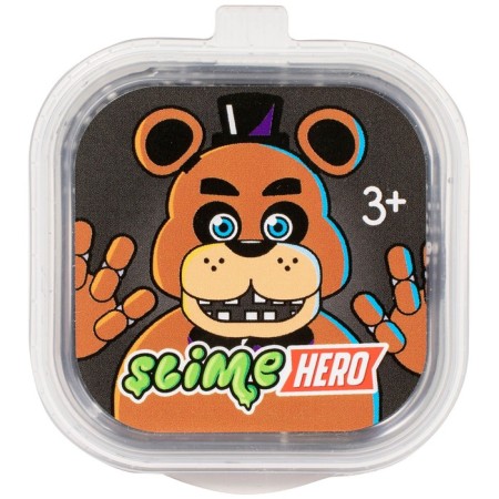 Slime "Slime Hero. Robots. Bear ", Black, 60 g-1