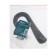 Furniture hook Cappio Duck, two -rod, black color, 4 pcs.