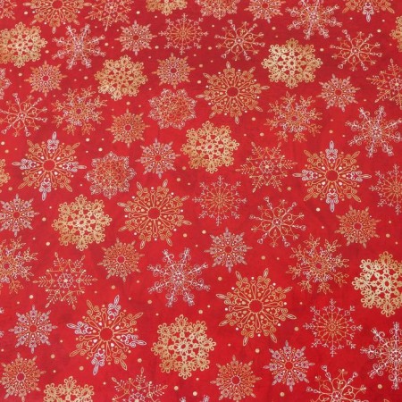 Paper Glossy Bilateral “Magic Snowflakes”, 70 x 100 cm, New Year-2