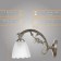 Bra "Jasmine" E27 40W bronze 10x30x18 cm 10x30x18 cm