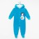 The overalls insulated for the boy, the color is blue, height 74