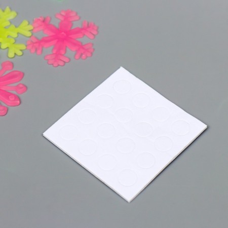 Stick phosphorus plastic "Snowflakes and dolphins" set of 12 pcs 17x12 cm-3