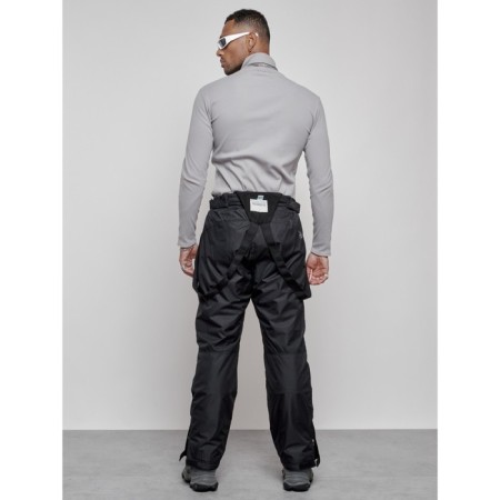 Semi -combinezone ski insulated male winter, size 54, black color-7