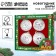 New Year's set for creativity. Christmas balls for coloring "New Year! Magic holiday ", 4 pcs, d = 5.5cm
