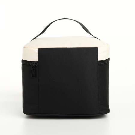 Thermo -sample with zipper, 4.5 l, beige color/black-1