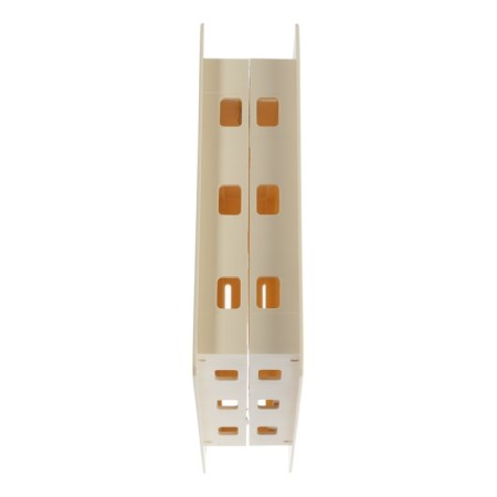 Vento cats' door for cats, 150 x 150 mm, opening 40 mm, ivory-2
