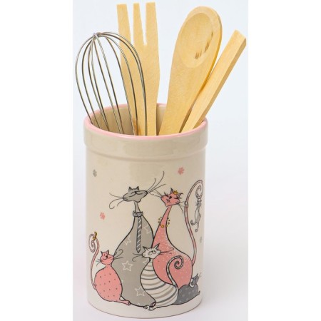 Elrington cutlery holder "Cats"