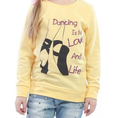 Svitshot Children's Dancing, height 116 cm, yellow color-4