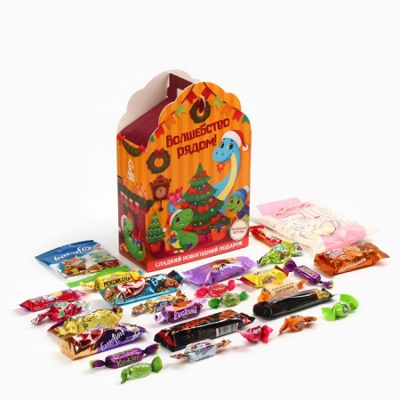 Sweet gift "Magic near": Chocolate sweets with coloring, 500 g.-1