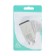 Network charger Luazon LCC-25, 2 USB, Lightning, 1 A, 1 m, black and white