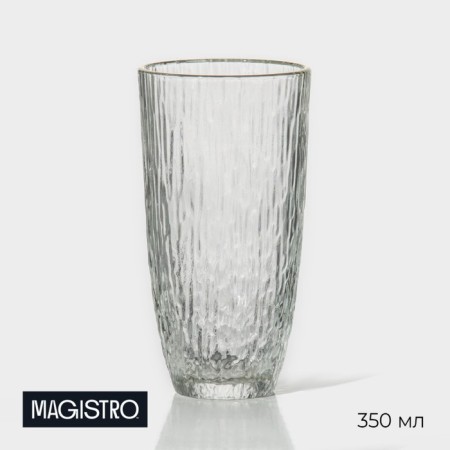 Glass glass Magistro Fusion, 350 ml
