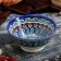 Rishtan ceramics "Patterns", 18 cm, large, blue