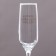 Champagne glass "to the end" 210 ml, in an individual box