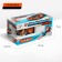 Metal machine "coupe", 1:24, door, hood, trunk, inertia, color orange open