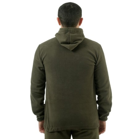 Fleet jacket "haircut" knitwear on fleece, Melange-Oliva, p. 46, 170-176-2