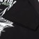 Male T -shirt with print, black color, size 56