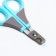 Cooperus scissors curved, hole 7 mm, blue with gray