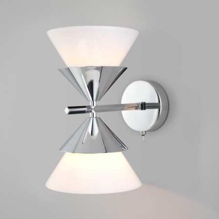 Wall lamp with rylee, 60W, E27, 22.3x16x26 cm