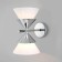 Wall lamp with rylee, 60W, E27, 22.3x16x26 cm