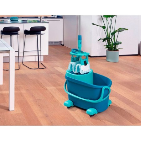A set of moist cleaning Leifheit Clean Twist M Ergo, mop, bucket on wheels-2