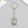 Trick Metal "Poultry in the Cell" silver 2.2x3.6 cm