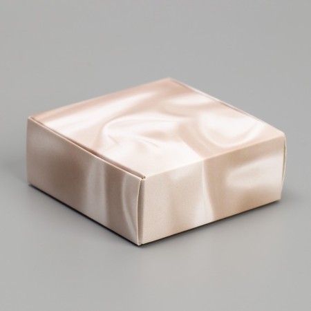 Box for jewelry, packaging, “silk”, 7.5 x 7.5 x 3 cm-2