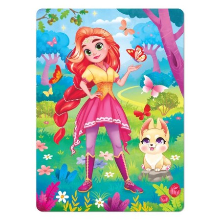 Children's puzzles "Forest Princess", 60 elements-1