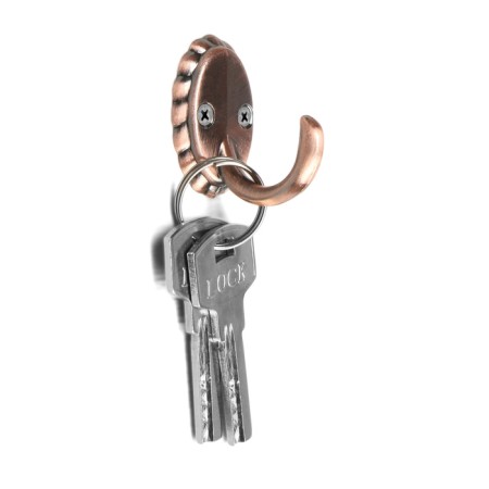 Hook furniture tundra TKO018, one -rod, copper-1