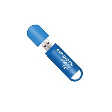 Флешка Exployd 570, 64 Гб, USB2.0, чт до 15 Мб/с, зап до 8 Мб/с, синяя