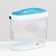 Aquarium desktop, with LED lighting and feeding calendar, 4.4 liters