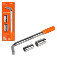 Airline cylinder key, telescopic 17x19x21x23 mm