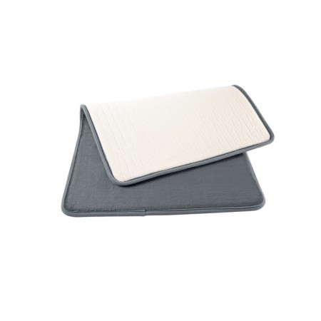 Sofie rug, size 43x61 cm, gray color-1