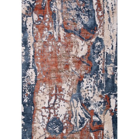 Rectangular carpet Algan zeus, size 200x120 cm, color Green/Blue