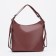 Bag-bag, lightning department, external pocket, adjustable belt, burgundy color